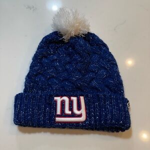 Blue New York Giants Beanie